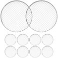 thumbnail image 4 of SHISUYAN 10 Pcs Grille de Camping en Maille Grille de Cuisson Ronde Tapis de Cuisson Jetable en Maille, 4 of 8