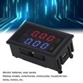 thumbnail image 4 of Digital Voltmeter Ammeter LED, Voltage Current Meter for Batteries, Motors, Solar Panels, 0.0-100V Measurement Range, 4 of 8
