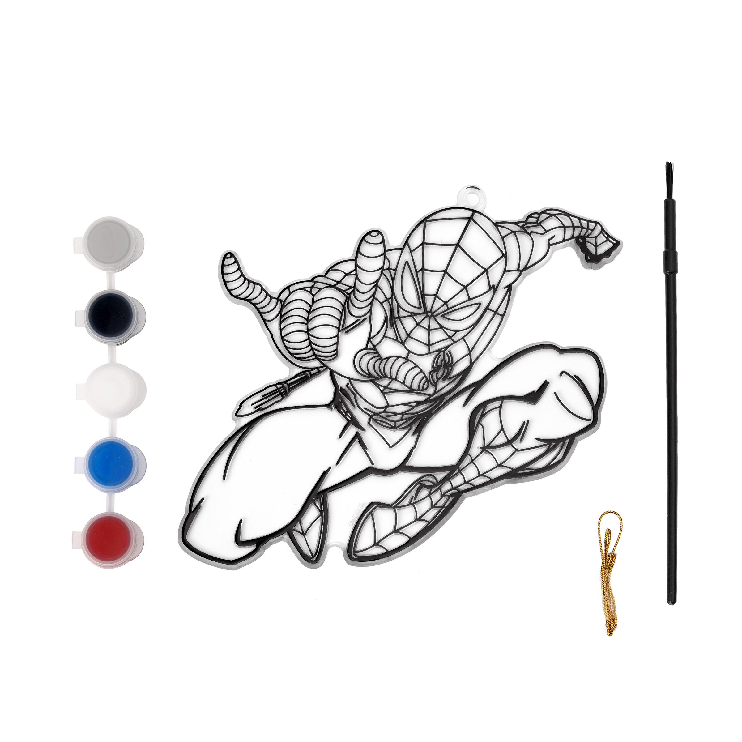 Spider-Man Paint Your Own Suncatcher Craft Kit for Kids