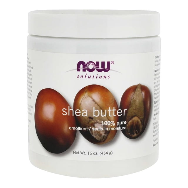NOW Foods - NOW Solutions Shea Butter 100% Pure - 16 oz.