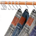 thumbnail image 3 of 12 Pieces S Hooks Household Simple Kitchen Storage Shelf Indoor Sundiry Room Organizer Holder Convenient Sundries Hangers for Home Using No.2, 3 of 8