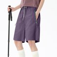 thumbnail image 1 of TMOYZQ Shorts de Randonnée pour Femmes Légers Séchage Rapide Shorts de Golf Résistants à l'Eau avec Poches Zippées, 1 of 5
