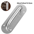thumbnail image 1 of Stainless Steel Pull and Push Plate Door Access Door Pull Handle Door Hardware with Screws, 1 of 5
