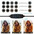 thumbnail image 3 of 6 Inch Desktop LED Ring Light 3200K-5500K Dimmable Mini Camera Light Lamp 3 Light Modes & 10 Brightness Level for YouTube Video Live Streaming Makeup Photography, 3 of 7