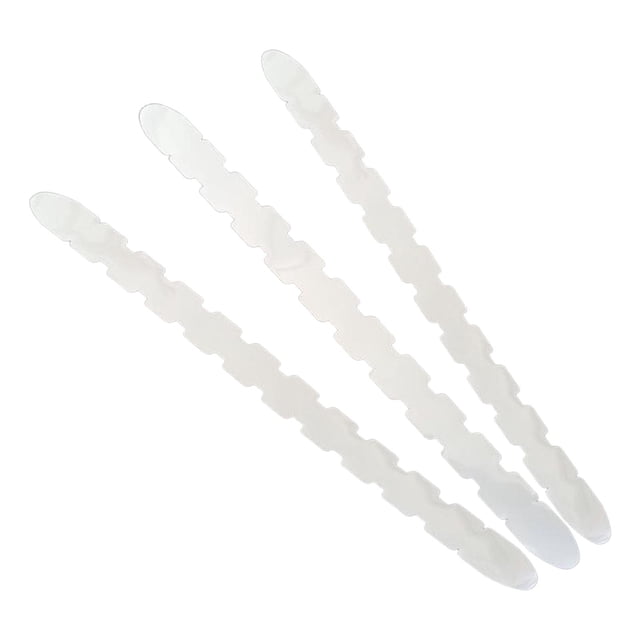 3 Pieces Tennis Racket Edge Protection Tape Adhesive Racquet Guard Clear