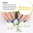 thumbnail image 1 of mmirethe Art Delicate Removable Artificial Tips Extension Fingernails Fashion Wraps Manicure Tools Decoration for Girls Type 19, 1 of 6