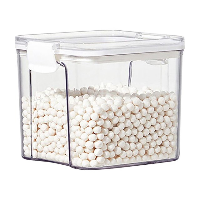 EIGTHTAIL Food Storage Containers Clearance! Plastic Food Storage Containers with Lids Small Airtight Containers Square School Lunch Containers for Children Leftover Food Containers Clear