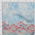 thumbnail image 1 of oneOone Cotton Flex Fabric Leaves & Flower Panel Printed Fabric 1 Yard 40 Inch Wide, 1 of 3
