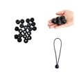 thumbnail image 4 of 25 Pieces Bungee Cord Heavy-Duty Rope Ball for Outdoor Wear-Resistant Small Elastic Rope Ball Tarpaulin Canopy Holder Fixing Tools Camping Hiking, 4 of 6