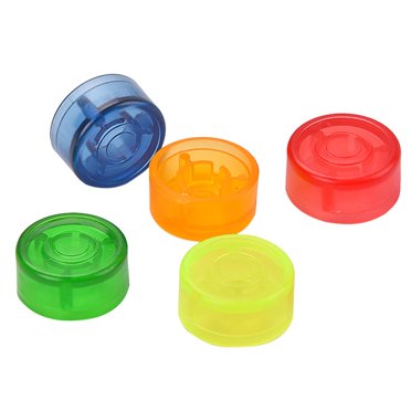 Esquirla 5x Guitar Foot Switch Protection for Guitar Effects Pedal Blue Red Blue Red Blue Red Orange Green