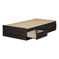 thumbnail image 2 of South Shore Step One Essential Twin Mates Bed with 3 Drawers, in Gray Oak, 2 of 12