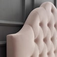 thumbnail image 3 of Modway Sovereign Full Diamond Tufted Performance Velvet Headboard, Pink, 3 of 8