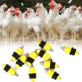 thumbnail image 3 of Stainless Steel Nipples 10Pcs Chicken Drinking Nipple, Poultry Automatic Drinker, For Hen Chicken Broilers, 3 of 8