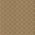 thumbnail image 1 of Ahgly Company Machine Washable Indoor Square Transitional Red Brown Area Rugs, 6' Square, 1 of 7