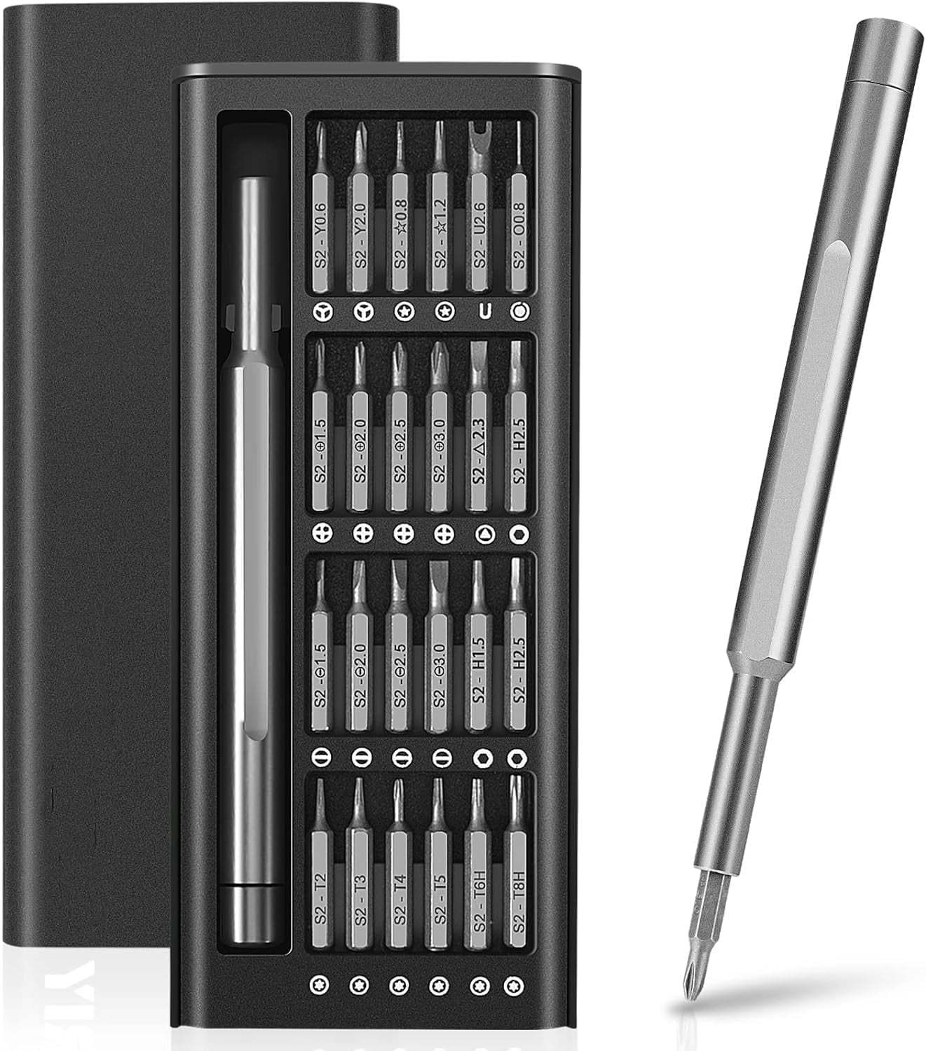 Tool Kit For Home Use Tool, Spanner Set Screwdriver & Socket Set | Multi Purpose Combination Tool Case Precision 24 In 1 Screw Driver Set | Compact, Portable, All-In-One Screwdriver Set