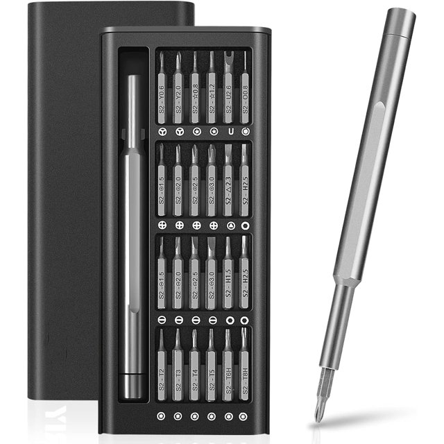 Tool Kit For Home Use Tool, Spanner Set Screwdriver & Socket Set | Multi Purpose Combination Tool Case Precision 24 In 1 Screw Driver Set | Compact, Portable, All-In-One Screwdriver Set
