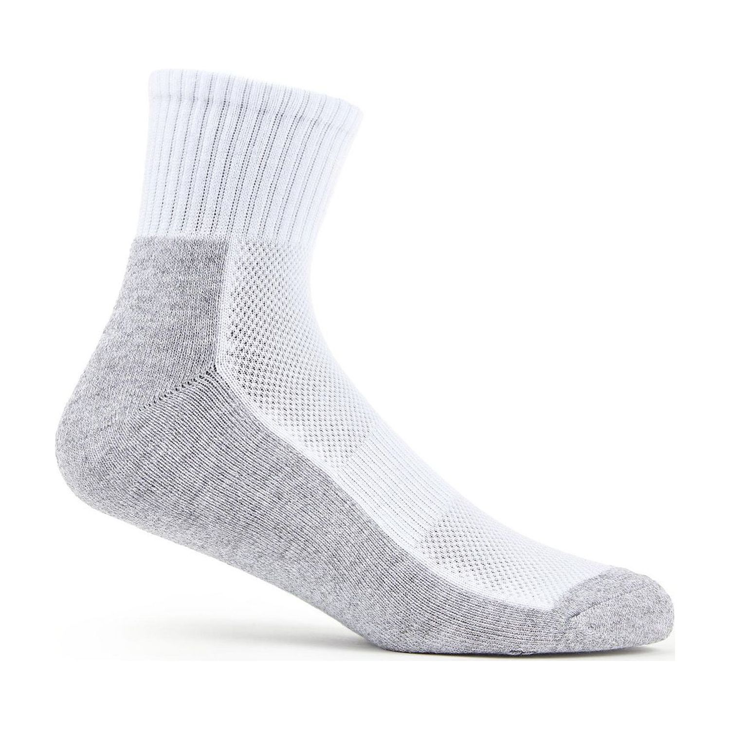 Fruit of the Loom All Day Comfort Cotton Blend Ankle Socks for Men (6-Pack)