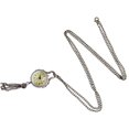thumbnail image 2 of EGNMCR ersonality Pocket Watch Round Glass Ball Retro Roman Scale 40. Pocket Watch pocket watch, 2 of 5