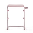 thumbnail image 2 of Homycasa Plateau de Salle à Manger TV Pliant Réglable avec Porte-Gobelet Pink, 2 of 6