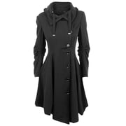 Women Jacket Winter Women Faux Wool Warm Slim Coat Jacket Thick-Parka Overcoat Long Winter Outwear