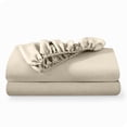 thumbnail image 1 of Bare Home 2-Pack Fitted Sheets - Premium 1800 Collection - Ultra-soft - Deep Pocket - Queen, Sand, 1 of 7