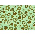 thumbnail image 1 of Ahgly Tapis Rectangulaire Lavable en Machine Intérieur Transitionnel Vert Pâle, 7 Pieds x 10 Pieds, 1 of 7