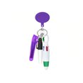 thumbnail image 1 of LNGOOR 1set  Nurse Pen Set Include 1 Pieces Tip Highlighter 1 Pieces Permanent Marker Pen And 1 Pieces Retractable Ball Pen Pack With 1 Pieces Nurse Badge Clip Retractable ID Name Reels, 1 of 1