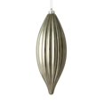 thumbnail image 1 of Vickerman M183287S 8 in. Pewter Shiny Line Finial Ornament  4 per Bag, 1 of 3