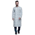 thumbnail image 1 of Atasi Kurta-Pyjama Long en Coton Imprimé pour Hommes, Kurta-Pyjama Décontracté de Designer, Vêtements, 1 of 5