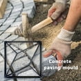 thumbnail image 3 of pitrice Plastic DIY Paving Mould Home Garden Road Concrete Stepping Stone Maker, 3 of 9
