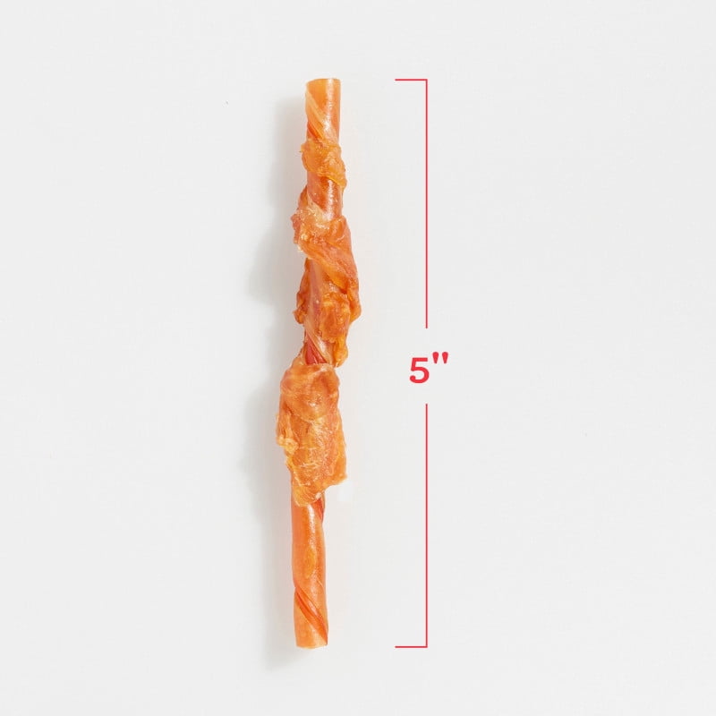 DreamBone Bâtonnets au poulet – Friandises pour chiens sans cuir brut, avec vrai poulet, faciles à digérer, idéales pour entraînement et gâteries