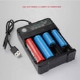 thumbnail image 4 of Chargeur 18650 4 Fentes Batterie Li-ion Lithium Lecteur Amplificateur Chargeur de Batterie Support de Chargement USB, 4 of 8