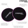 thumbnail image 3 of Synergee Power Pink Core Sliders - Dual Sided Use | Carpet | Hardwood, 3 of 6