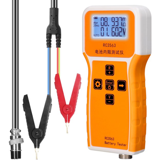 FlyFlise RC3563 200Ω 100V Portatif à Main Batterie Portable Résistance Interne Tension