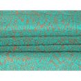 thumbnail image 5 of oneOone Velvet Turquoise Green Fabric Block Sewing Material Print Fabric By The Yard 58 Inch Wide-DT, 5 of 5