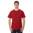 thumbnail image 1 of Jerzees T-Shirt Ras du Cou à Manches Courtes avec Poche pour Hommes DRI-POWER Active, 5X, True Red, 1 of 5