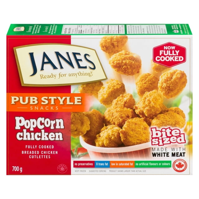 Janes Poulet Popcorn de Style Pub 700g