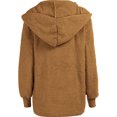 thumbnail image 4 of Innerwin Manteau à Capuche pour Femmes, Veste d'Hiver Chaude à Manches Longues, Marron m, 4 of 6