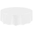 thumbnail image 2 of Agiferg Grande Nappe Circulaire en Plastique pour Table, Essuyable, Nappe de Fête, 2 of 2