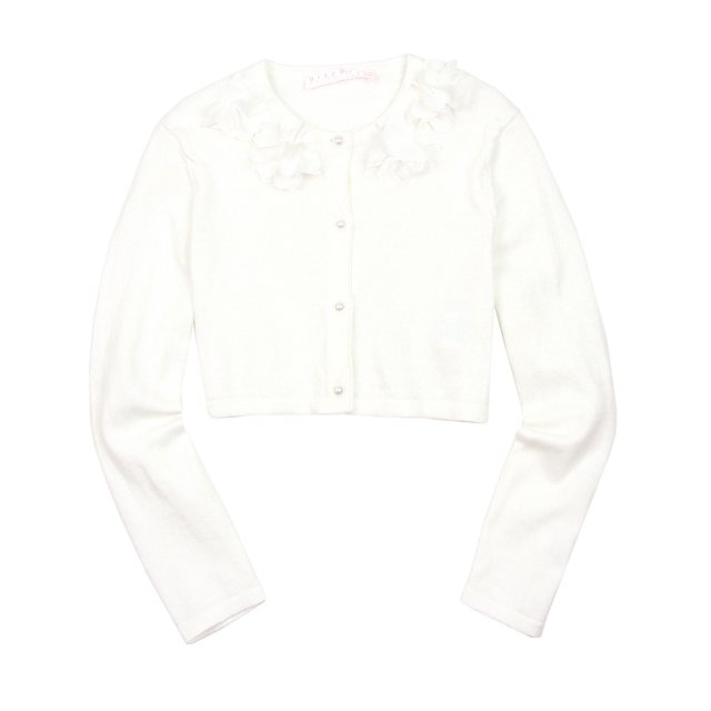 Biscotti Girls' Knit Cardigan Party Petals, Sizes 12M-16 - XL