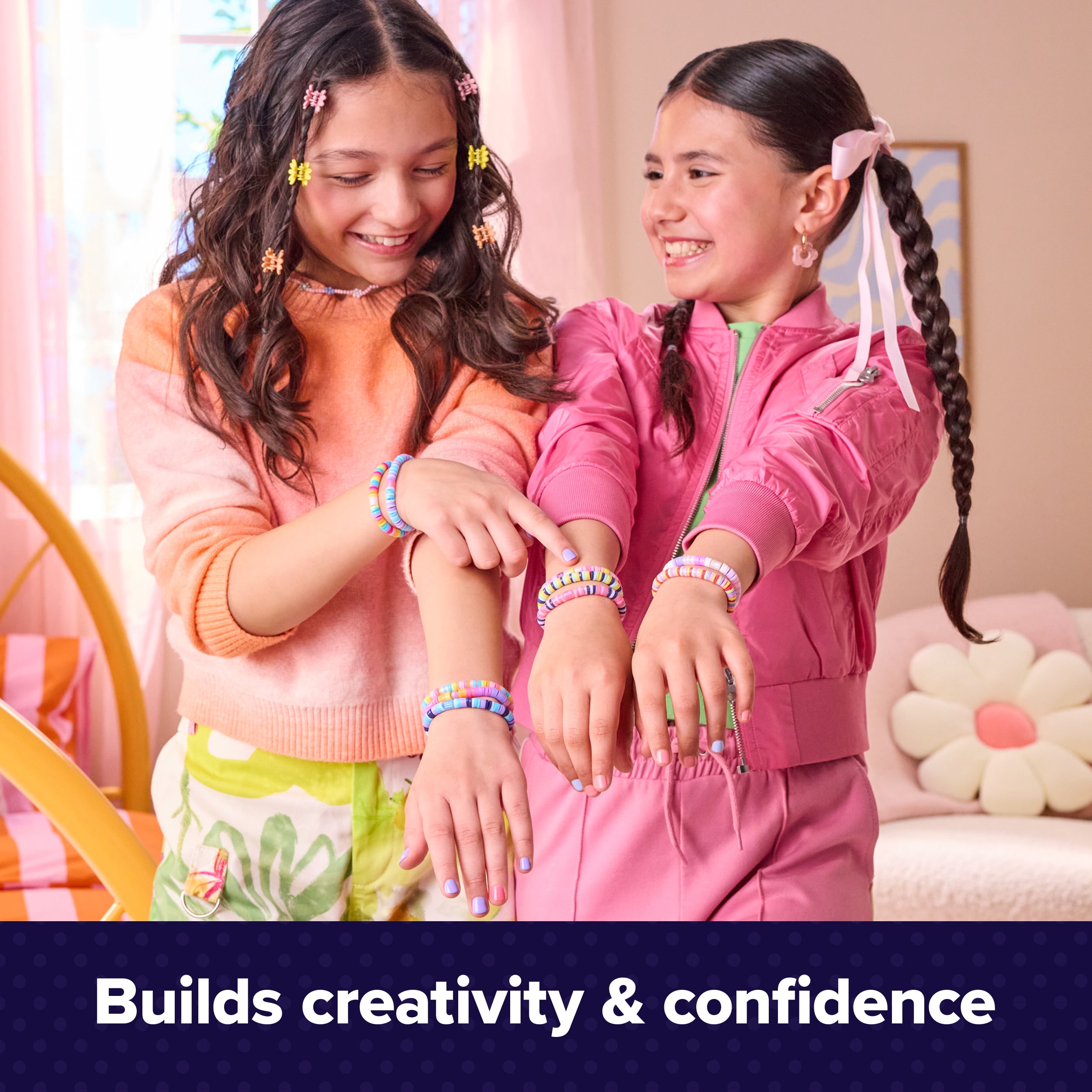 Cool Maker, Stack’d Heishi Bracelet Maker Expansion Pack, for Kids Ages 7 and up