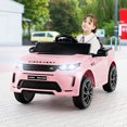 thumbnail image 2 of Gymax 12V Kids Ride On Car Licensed Land Rover Electric Vehicle w/ Remote Control Pink, 2 of 10