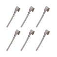 thumbnail image 2 of serony Lot de 6 Pailles en Silicone Réutilisables Détachables Boisson Gazeuse Boisson Ouvrable à Pression Portables Voyage Fête Accessoires Gris, 2 of 9