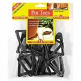 thumbnail image 1 of Le Support pour Plante PSNPT12BLHT Support pour Plante Pot Orteils Noir Sac de 12 Paquets, 1 of 5