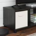 thumbnail image 4 of Mainstays Expandable Side by Side or Stacking TV Stand for TVs up to 70 inches, Black Oak, 4 of 8