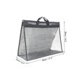 thumbnail image 2 of Unique Bargains Handbag Dust Bags, XL Size PVC Dustproof Transparent Purse Protector, Gray, 2 of 5