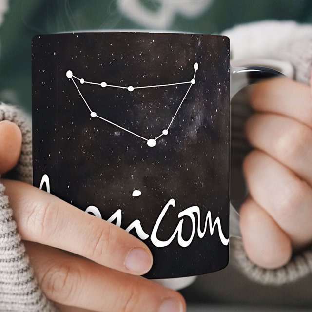 TopLLC Twelve Constellations Ceramic Color-changing Cup Coffee Tea Cup Constellation glass