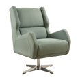 thumbnail image 3 of ACME Eudora II Accent Chair in Gray Stone Leather Gel, 3 of 3