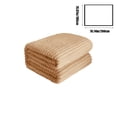 thumbnail image 3 of Meitianfacai Soft and Thick Double Layer Raschel Blanket A Must Have Warming Artifact in Winter Suitable for Beds Sofas and Other Scenes Providing The ultimatecomfort, Coffee, 3 of 6