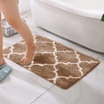 thumbnail image 1 of Back To School!Thick Bathroom Rugs Mat,Bath Mats for Bathroom Non Slip,Bathroom Floor Mat Bathroom Entrance Water Absorption and Not Easy Slip Mat Household Carpet Polyester Entrance Foot Mat, 1 of 6